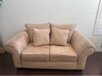 Love seat and chair