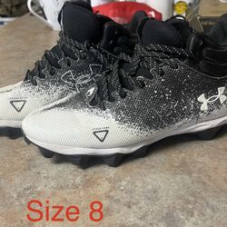 Kids Under Armor And Nike Cleats, Football, Soccer