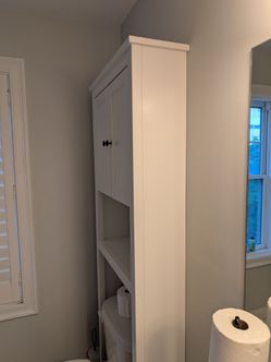 Ikea bathroom shelf