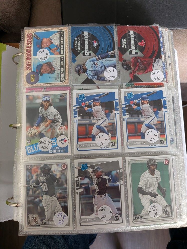 NEW PRICE$ 200 Baseball Rookie Cards 1 And 2