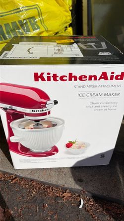 Kitchen Aid Ice Cream Maker Attachment