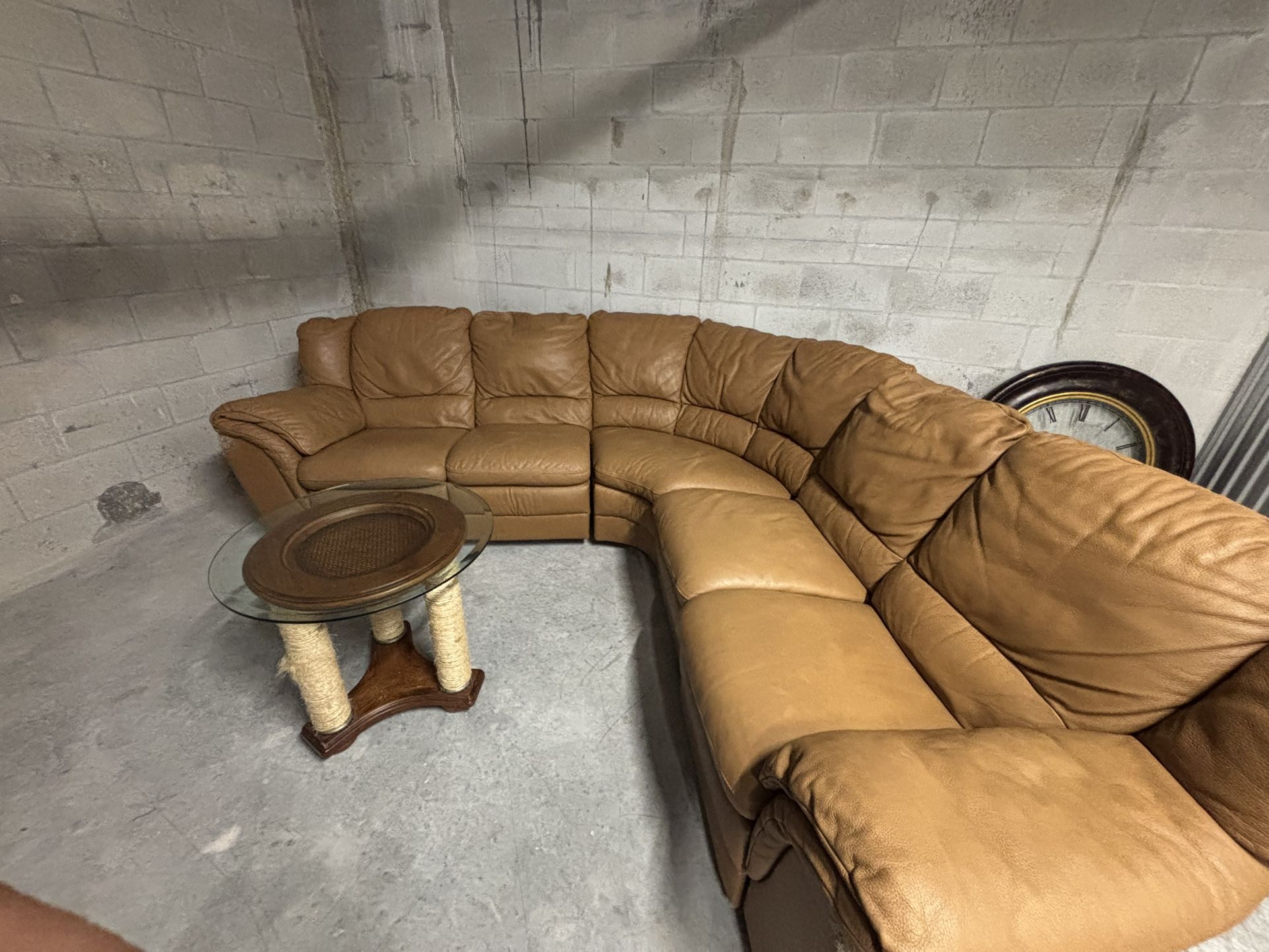 Italian Leather Sofa