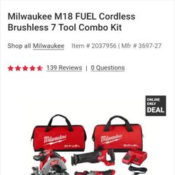 New TOOLS  RYOBI . MILWAUKEE. AND DEWALT 50% OFF