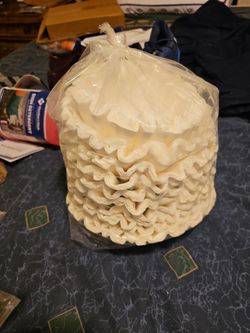 Large Lot 250 Coffee Filters  