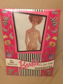 Barbie 1961 Bubble Cut Paper Doll