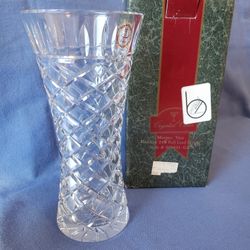 Handcut Crystal Morgan Vase