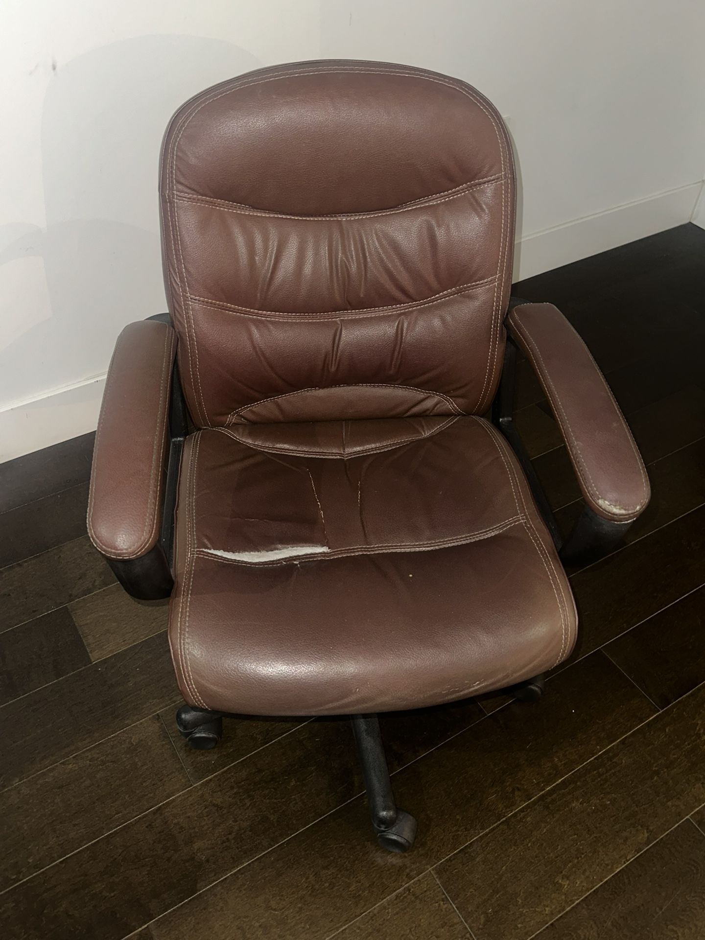 Brown Office Chair – $20