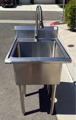 Stainless Steel Utility Sink
