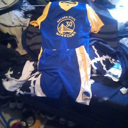 Golden State Warriors Jersey And Shorts
