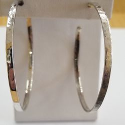 Sterling Silver Hoop Earrings 