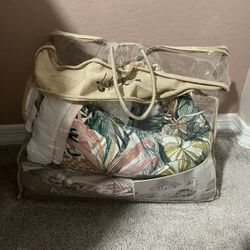 Brand New Ashika Levtex Baby Girl Bedding Quilt Set 