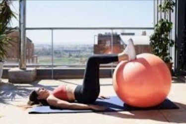 Danskin Pink Exercise Yoga Ball 60cm - OBO
