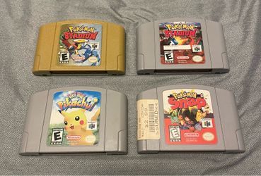 Nintendo N64 Pokemon Games