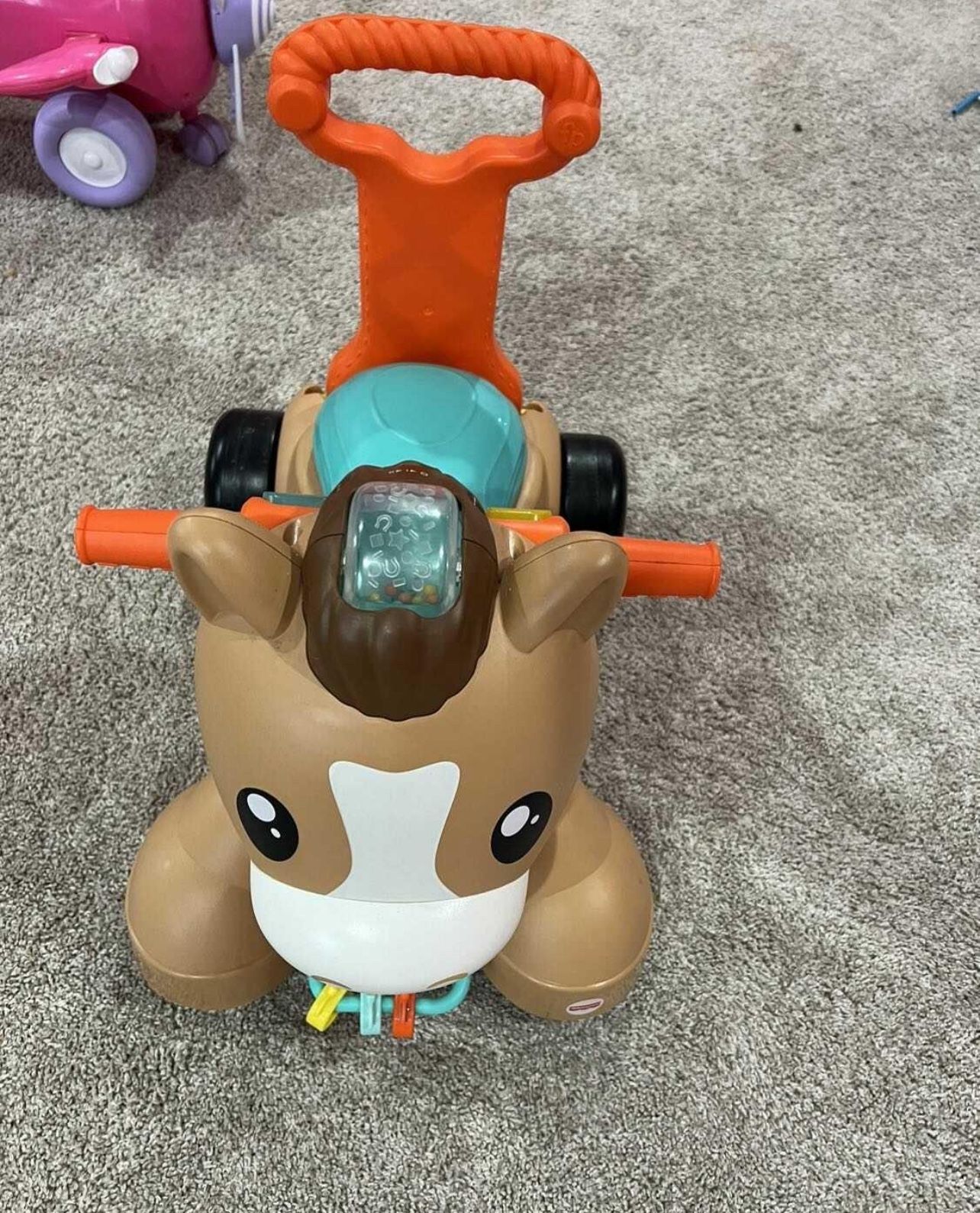 Little Pony Ride On Or Push Toy