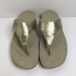 FitFlop The Skinny Thong Sandals Women Size 9