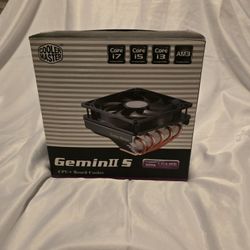 Cooler Master GeminII S CPU Cooler – NEW! LGA1155 AM3 – Gaming Ready