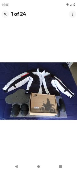 Motorcycle XXL Jacket Waterproof Windproof Gear Armor  New