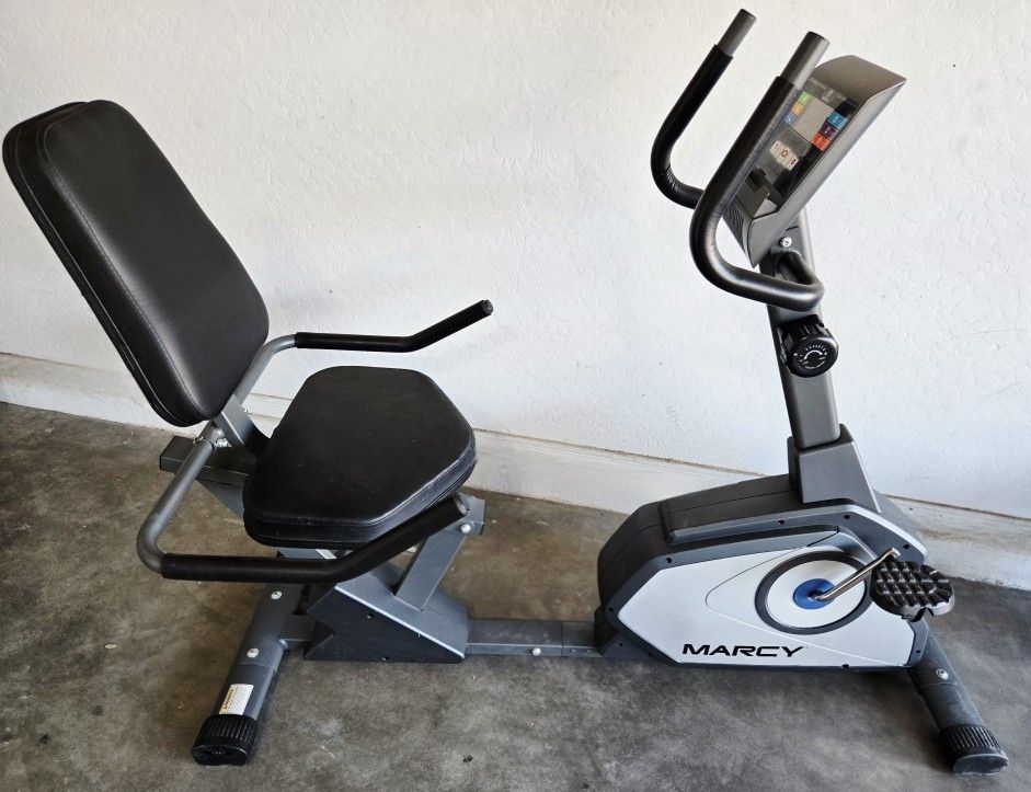 Marcy Recumbent Exercise Workout Bike Can Deliver