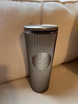 Starbucks Metallic Tumbler 2025 Holiday