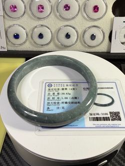 Natural Jadeite Jade Bangle Bracelet Grade A