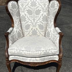Gorgeous  Louis XV style wingback armchair.