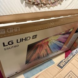 55” LG UHD TV 