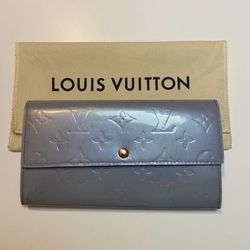 100% Authentic! Louis Vuitton - Vernis Sarah Long Wallet (TH0033)