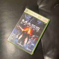 Mass Effect Xbox 360 game 