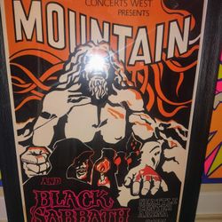 Framed Concert Posters