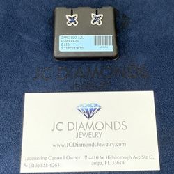 Earrings Butterfly π¦ Diamonds Natural 10k Gold