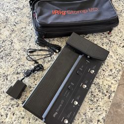 IRig Stomp I/O with Original Bag