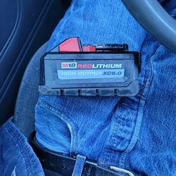Milwaukee M18 Red Lithium Battery 
