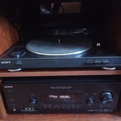 SONY PHONO, STR-DG720 7.1 AV HDMI RECEIVER WITH SPEAKERS $800 FINAL PRICE 