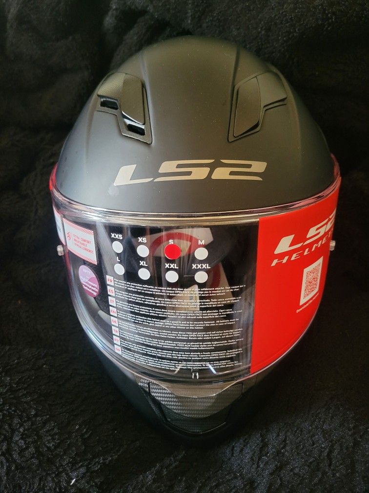LS2 Steam Evo Full Face Helmet Size Small