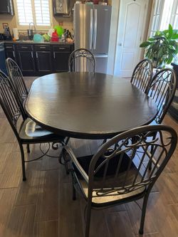 Rod Iron Dinette For Sale