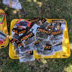 Fishing Tackle - Plastics, Irons, Bags, Boxes