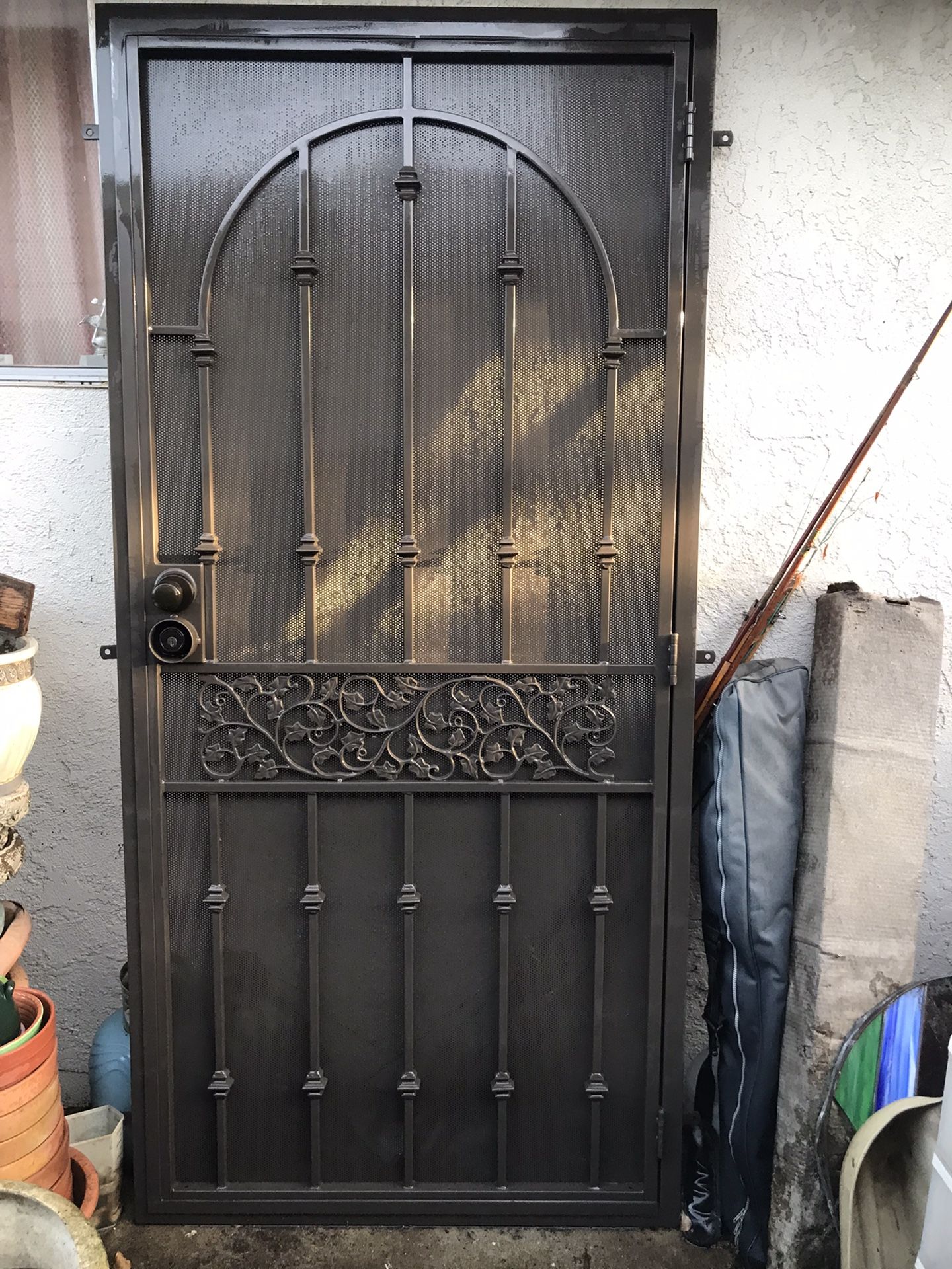 Custom Security Metal Screen Door (40” X 84”)