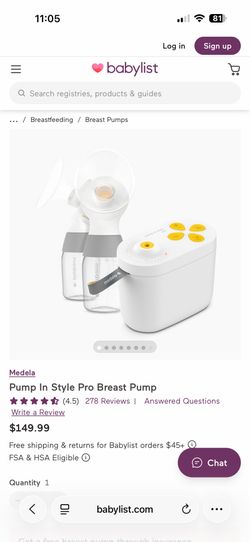 Medela Pump In Style Pro