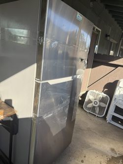Silver Refrigerator