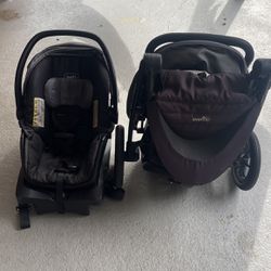 Evenflo Infant Car Seat Stroller Up To 2 Year 