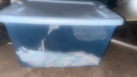 Tote of clothes