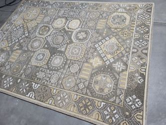 5'x7'ft Persian Tapestry Woven Indoor Accent Area Rug Gold - BRAND NEW