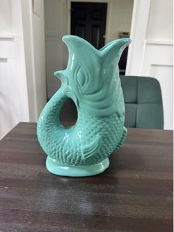 The Bubble Jug, sage ceramic