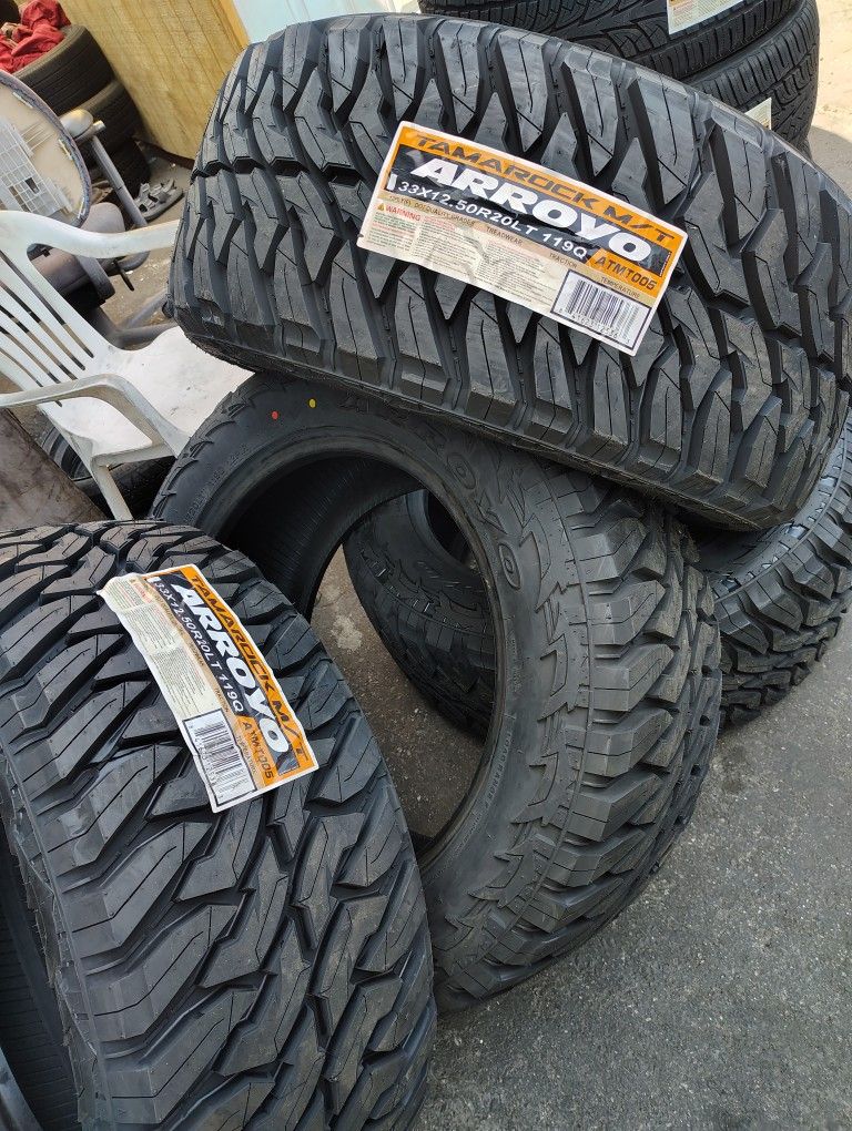 Llantas 33x12.50r20Lt MT ARROYO INSTALACIÓN Y BALANCEO GRATIS 