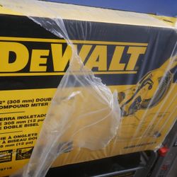 DEWALT DWS715R 12" 15 Amp Single Bevel Compound Miter Saw  883293-12 