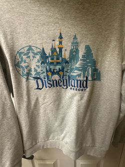 NWT Official Disneyland Resort Full-Zip Graphic Hoodie