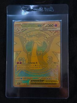 Charizard X ex Gold Phantasmal Flames