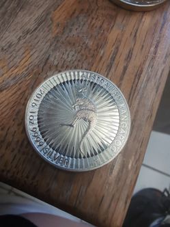 2016 Australia kangaroo 1 oz silver.