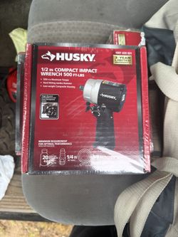 Husky Impact Wrench Brand New 1/2 Inch. NEVER OPENED