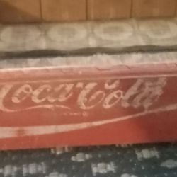 Wooden Coke Cola Crates